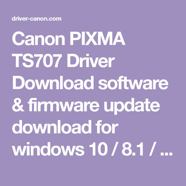 canon software updates for mac