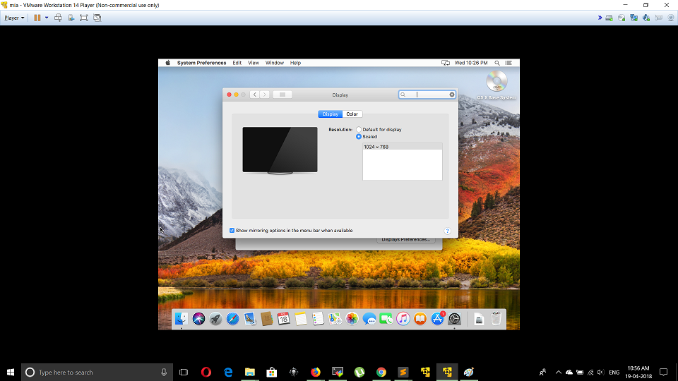 vmware player for mac os